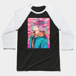 Anime boy Baseball T-Shirt